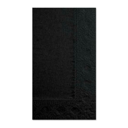Hoffmaster , Dinner Napkins, 15inW X 17inD, Black, 1000/Carton HFM180513